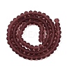 Transparent Glass Beads Strands EGLA-A044-T6mm-MD13-3