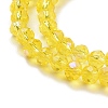 Electroplate Glass Beads Strands X1-EGLA-A034-T6mm-L02-3