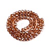 Electroplate Glass Beads Strands EGLA-A044-T6mm-A04-3