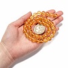 Natural Citrine Beads Strands LS-G-E326-10mm-01-5