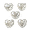 UV Plating Acrylic European Large Hole Beads X-OACR-S142-01C-1