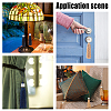 8Pcs Polyester Tassel Pendant Decorations AJEW-GF0004-66C-7