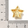 Rack Plating Brass Micro Pave Cubic Zirconia Pendants KK-I722-05G-Q-3