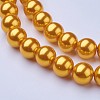 Glass Pearl Beads Strands HY-12D-B74-2
