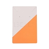 Rectangle Paper Earring Display Cards CDIS-D007-01G-2