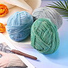 3 Skeins 3 Colors Polyester Yarn DIY-MB0002-06B-6