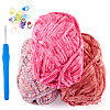 3 Rolls Super Bulky Plush Polyester Chenille Yarn OCOR-MB0001-06B-3