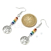 Alloy Tree of Life Dangle Earrings EJEW-JE05462-04-2