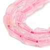 Natural Rose Quartz Beads Strands G-C080-B02-01-3