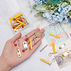 20 Sets 2 Colors 304 Stainless Steel Hook Hangers FIND-CP0001-16-3