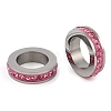 304 Stainless Steel European Beads STAS-Z090-03P-04-1