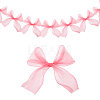 1Pc Polyester Bowknot Hanging Banners FEPA-CP0001-03-1