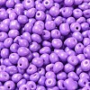 6/0 Opaque Baking Paint Glass Seed Beads X1-SEED-M012-02A-11-3