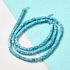 Synthetic Turquoise Beads Strands G-B064-A47-2