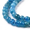 Natural Apatite Beads Strands G-D856-01-4mm-A-3