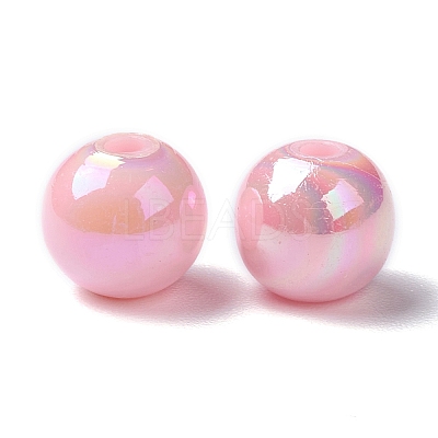 Opaque Acrylic Beads X-MACR-S370-D8mm-A01-1