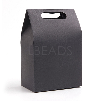 Rectangle Paper Bags with Handle and Clear Heart Shape Display Window LS-CON-D006-01A-02-1