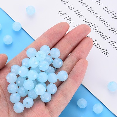 Imitation Jelly Acrylic Beads MACR-S373-97A-E08-1