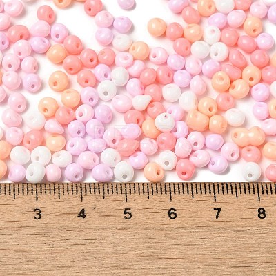 6/0 Opaque Baking Paint Glass Seed Beads X1-SEED-M012-02A-34-1