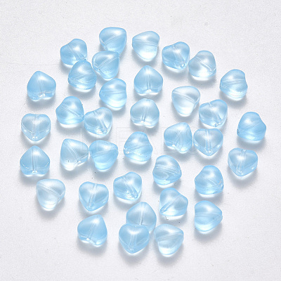 Imitation Jade Glass Beads GLAA-R211-02-A04-1