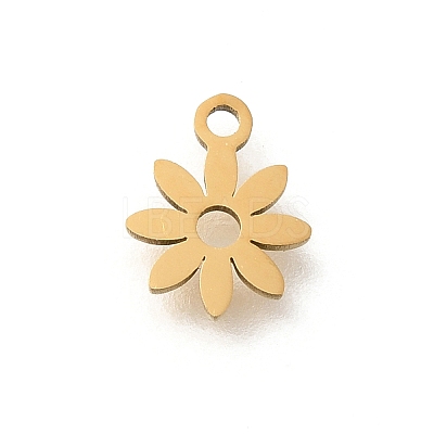 201 Stainless Steel Charms STAS-R132-03G-1