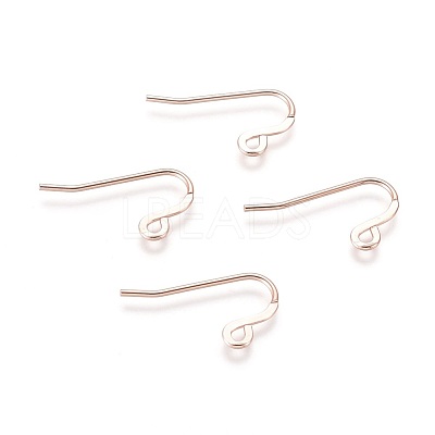 304 Stainless Steel French Earring Hooks STAS-H436-07RG-1