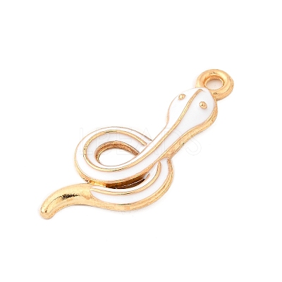 Alloy Enamel Pendants FIND-U031-14G-03-1