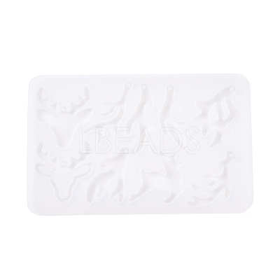 Christmas Pendants DIY Silicone Mold DIY-K073-19C-1