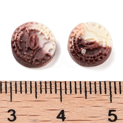 Luminous Resin Imitation Chocolate Decoden Cabochons RESI-K036-28E-01-1