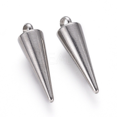 Tarnish Resistant 304 Stainless Steel Pendants STAS-G214-47P-01-1