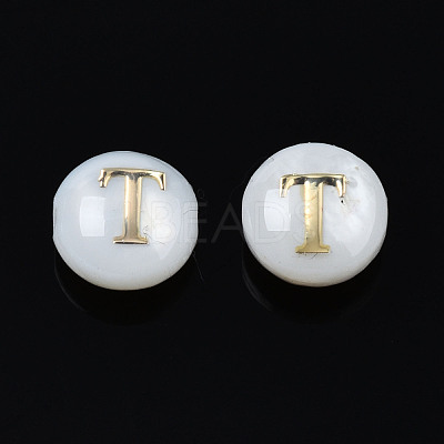 Natural Freshwater Shell Beads SHEL-S278-036T-1