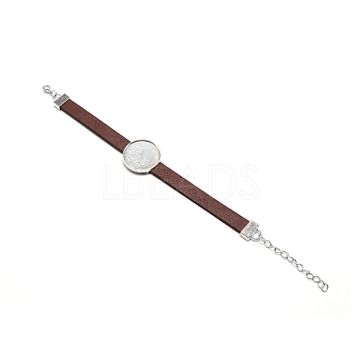 PU Leather Cord Bracelet Making AJEW-TAC0034-02A-1