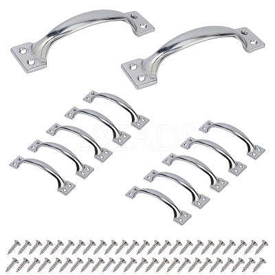 Iron Box Drawer Handles LS-IFIN-WH0011-77P-1