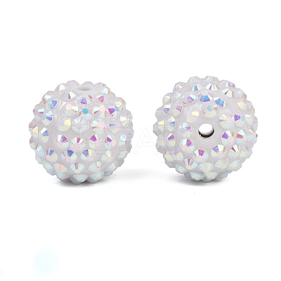 AB-Color Resin Rhinestone Beads RESI-S315-18x20-16-1