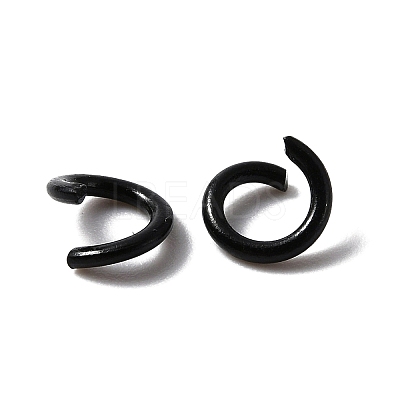 Zinc Alloy Open Jump Rings X-FIND-WH0014-79G-1
