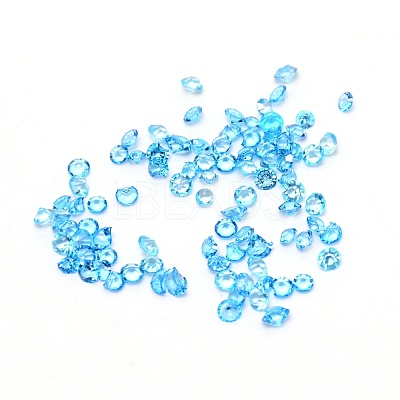 Transparent Acrylic Rhinestone Cabochons TACR-WH0013-02A-1