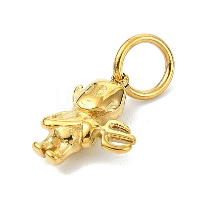 304 Stainless Steel Pendants STAS-A145-03D-G-1