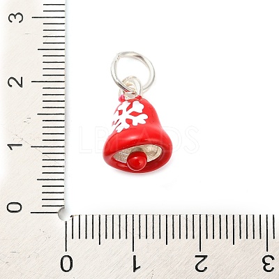Christmas Themes Alloy Enamel Pendants FIND-I063-01L-1
