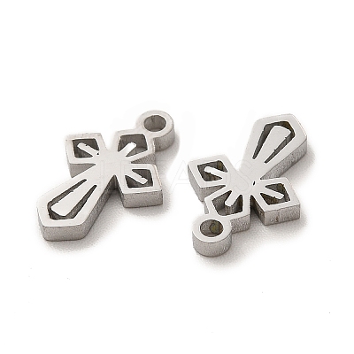 Non-Tarnish 304 Stainless Steel Charms STAS-F292-01P-1