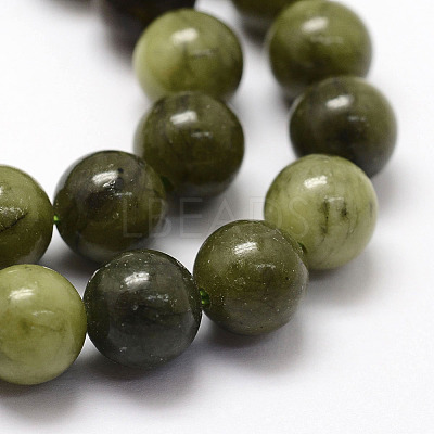 Natural Chinese Jade Beads Strands X-G-F363-4mm-1
