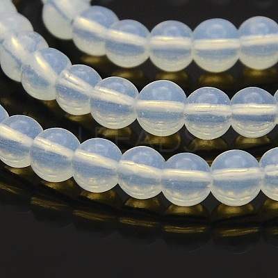 Opalite Round Beads Strands GLAA-A025-4mm-04-1