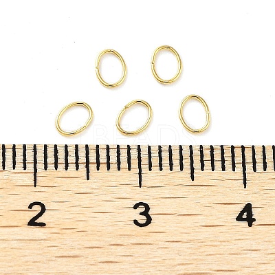 304 Stainless Steel Open Jump Rings STAS-F221-46G-G-1