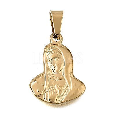Religion 304 Stainless Steel Pendants STAS-G400-02G-03-1