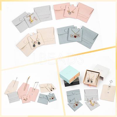 20Pcs Microfiber Jewelry Pouches ABAG-SP0001-48A-1