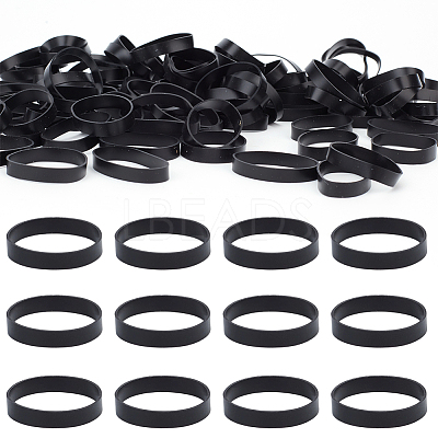 100Pcs Silicone Cable Ties FIND-SP0005-36-1
