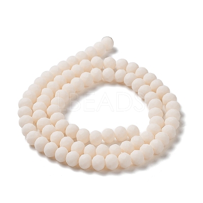 Glass Beads Strands EGLA-A034-P4mm-MD17-1