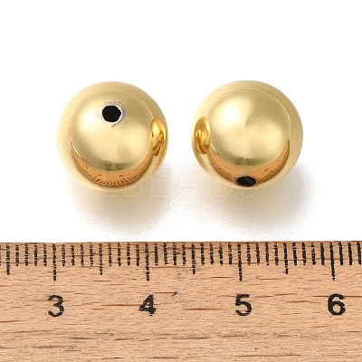 Rack Plating Brass Beads KK-K373-08H-G-1