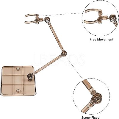 Plastic Model Toy Assembled Holder KY-WH0024-05B-1