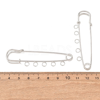 Iron Safety Pins Brooch Findings RN-CBAB9AC-01P-1