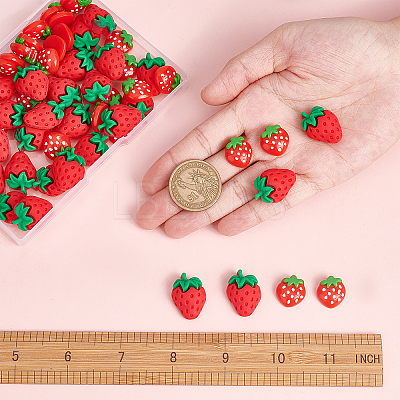 60Pcs 2 Style Resin Cabochons CRES-SC0002-36-1